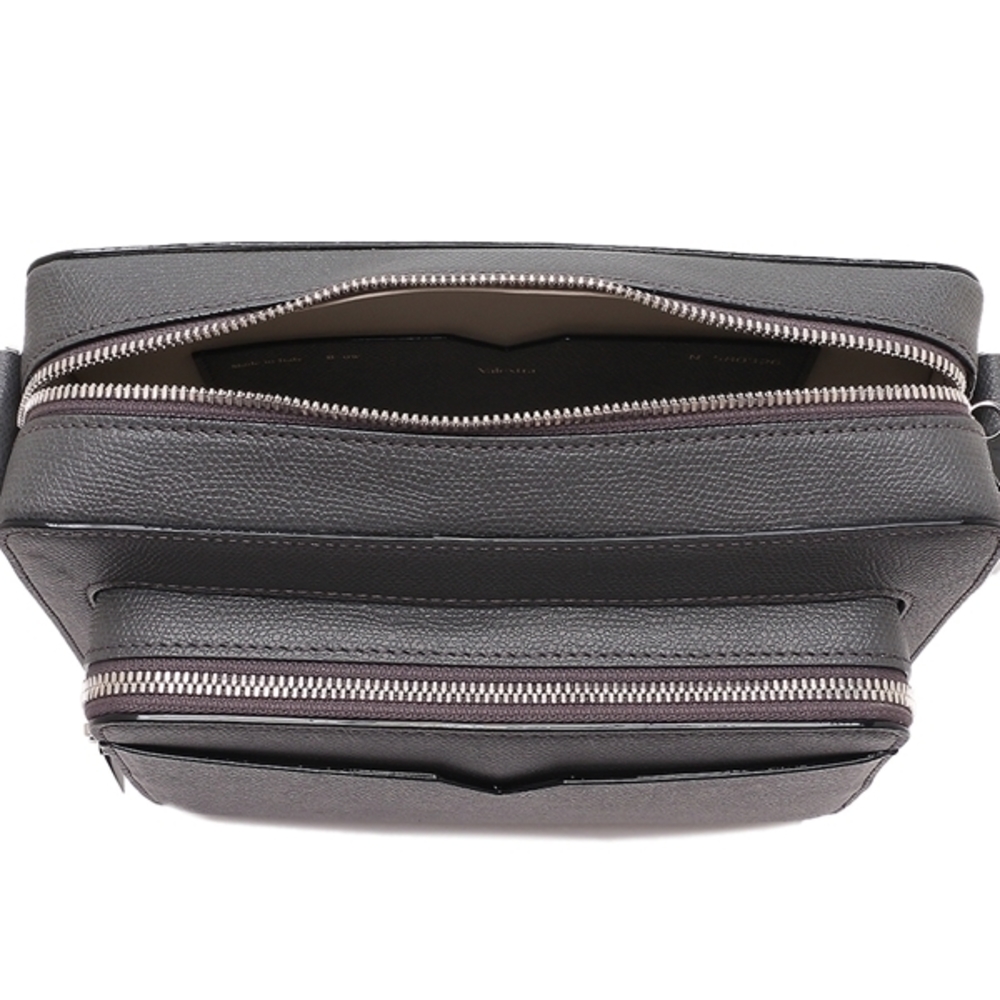 Valextra Shoulder Bag Reporter Bag Gray